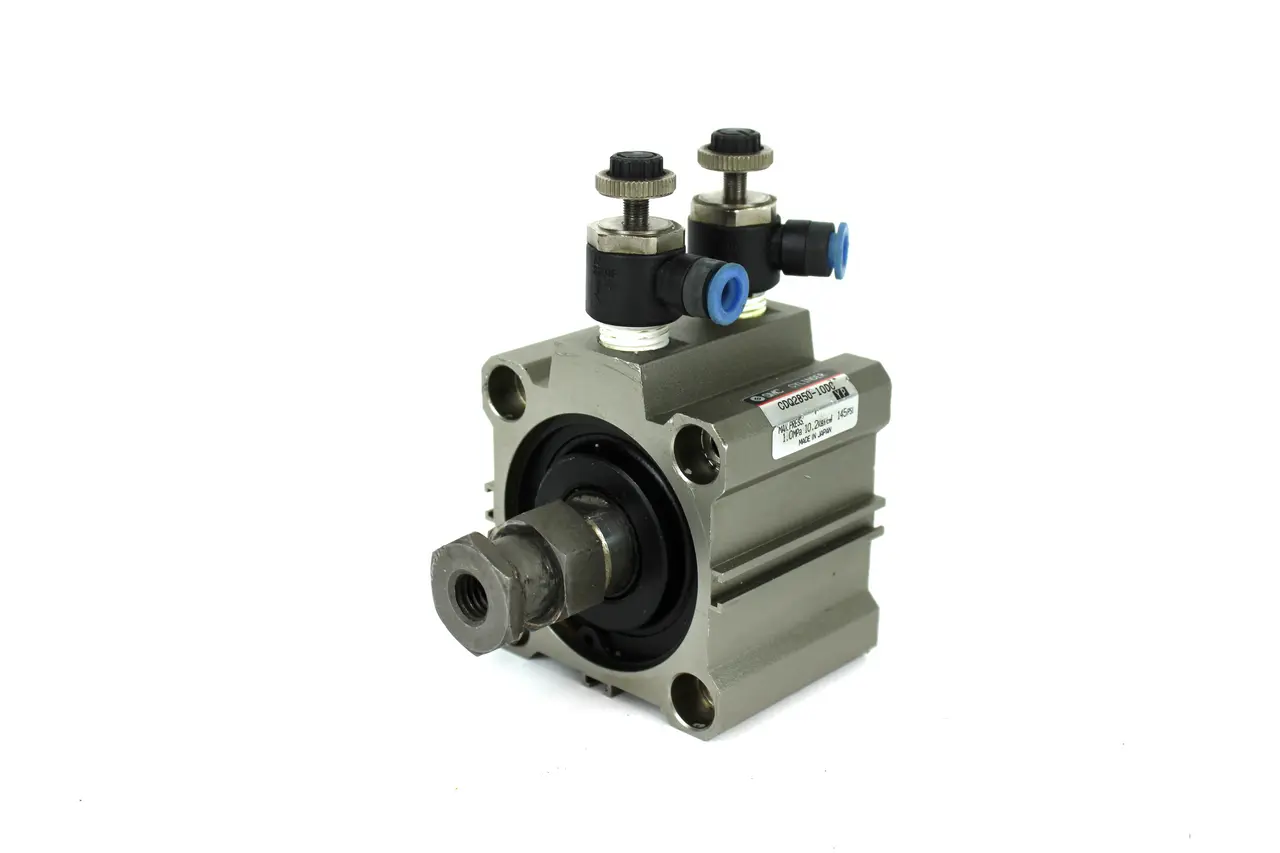 SMC CDQ2B50-10DC Compact Pneumatic Cylinder, 50mm Bore, 10mm Stroke