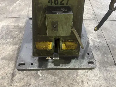 2,000 LBS X 12" LITTELL MODEL #20-12 DOUBLE END PULL OFF UNCOILER COIL REEL: STOCK #23711