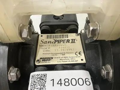 USED 2001 WARREN RUPP S05B1P1PPNS000
