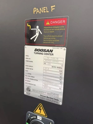2021 DOOSAN LYNX 2100LYA LATHES, SLANT BED, N/C & CNC | Wheeler Machinery Sales (8)