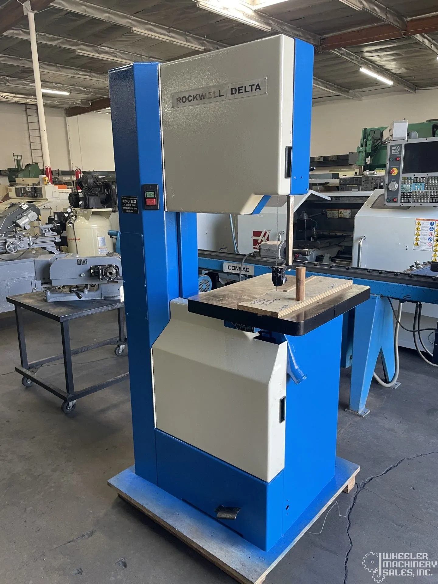 ROCKWELL DELTA 28-3X0 Vertical Band Saw #7952 #1