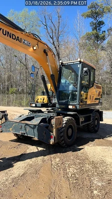 Used 2023 HYUNDAI HW140A Wheel Excavators North Carolina US | National Equipment Dealers #1422332