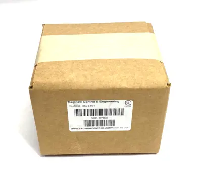 NEW SAGINAW CONTROL & ENGINEERING PUSHBUTTON ENCLOSURE 4" X 4"
