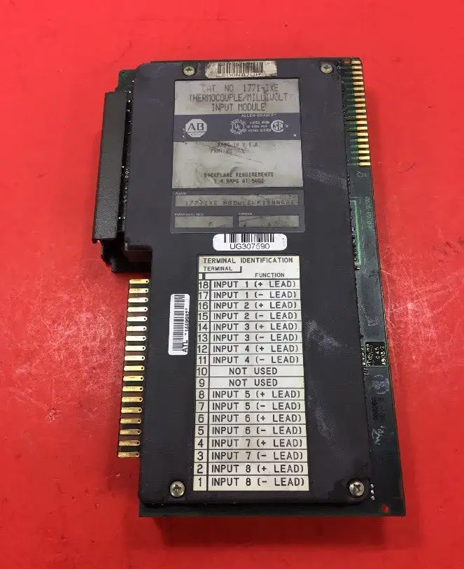 ALlen Bradley. 1771-IXE Thermocouple Input Module Ser. A F/W Rev. F. 3C
