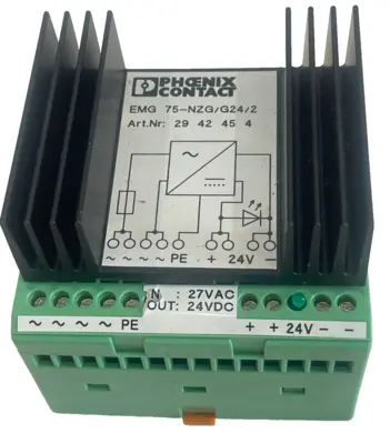 NEW PHOENIX CONTACT EMG-75-NZG-G24-2 VOLTAGE REGULATOR 2942454 EMG75NZGG242