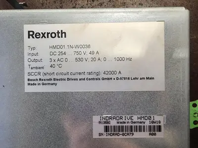Used REXROTH CDB01.1C-SE-ENS-ENS-NNN-NNN-NN-S-NN-FW Servo Drives Michigan US | Midwest Press and Automation #1543152