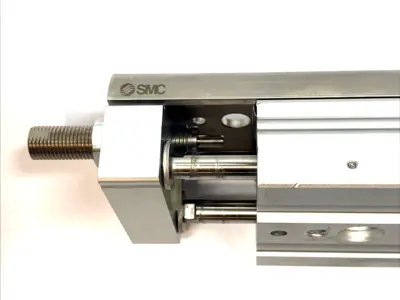 USED SMC PRECISION AIR SLIDE TABLE