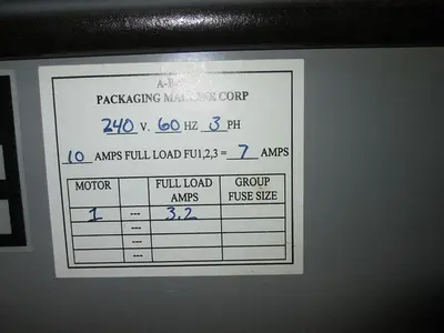 ABC model 212-T Case Erector with Side Taper