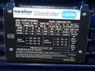 USED MARATHON MOTORS XF256TTFCD6028BBM