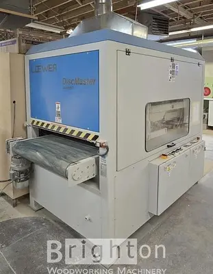 USED 2011 LOEWER DISCMASTER 2DBB COMPACT USED FINISH BRUSH SANDER