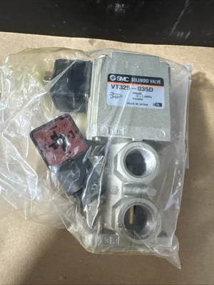New SMC VT325-035D Solenoid Valve Warranty 🇺🇸