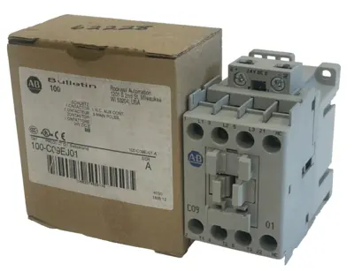 ALLEN BRADLEY 100-C09EJ01 CONTACTOR SER. A 100C09EJ01 SER. A NEW, SURPLUS