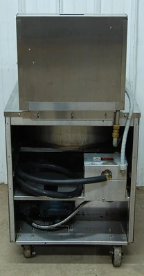 142-0122 BKI FKM-FC 75 LB. High Volume Electric Chicken Pressure Fryer w/ Filter