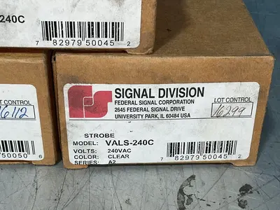 Used FEDERAL SIGNAL DIVISION VALS240C / VALS 120C Stroboscopes Ohio US | HGR 24 #1488499