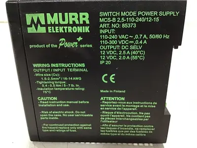 USED MURR ELEKTRONIK MCS-B 2.5-110-240