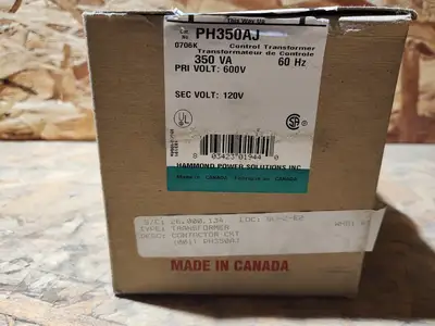 New | in-Stock HAMMOND POWER SOLUTIONS INC. PH350AJ Transformers British Columbia CA | Lenmark #266183