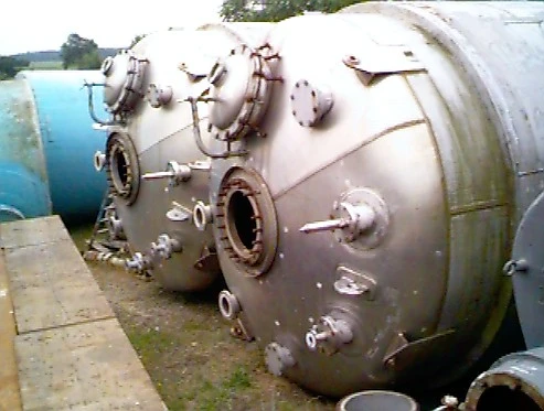 45,000L S/S Limpet Coiled Reactor