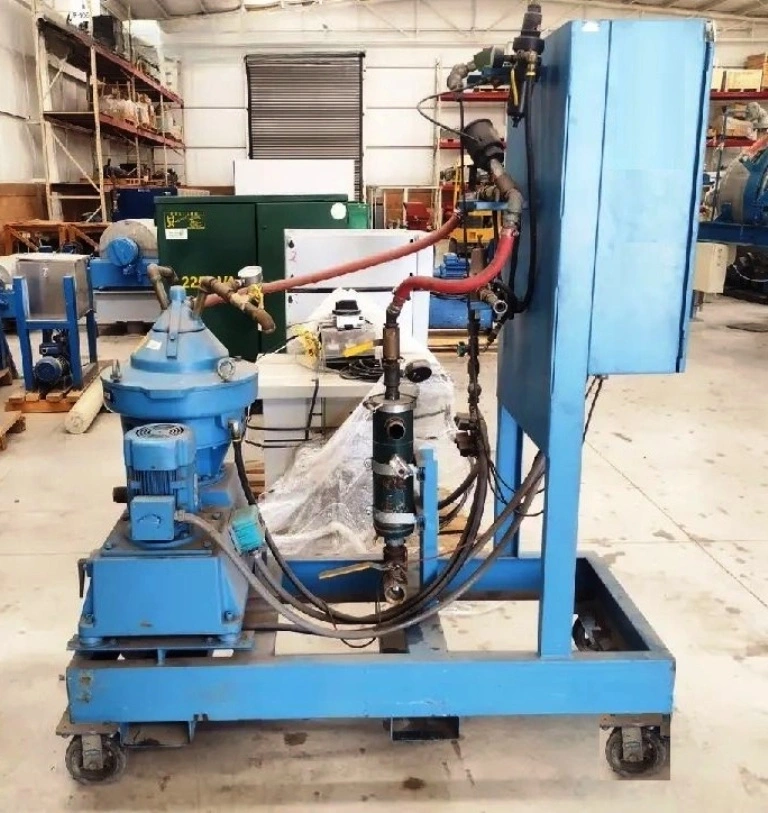 Alfa-Laval WSPX 403 TGP-61 concentrator skid - NO BOWL.
