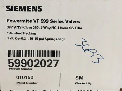 NEW Siemens 5990-2027
