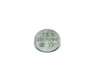 New | in-Stock THOMAS & BETTS STEEL PENNY BLACK 1/2" Electrical Fittings | Maverick Industrial Sales #1119864
