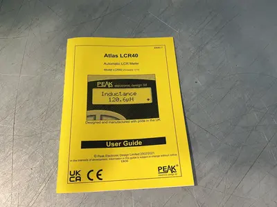 New | in-Stock PEAK LCR40 Leak Testers Ohio US | HGR 24 #1457359