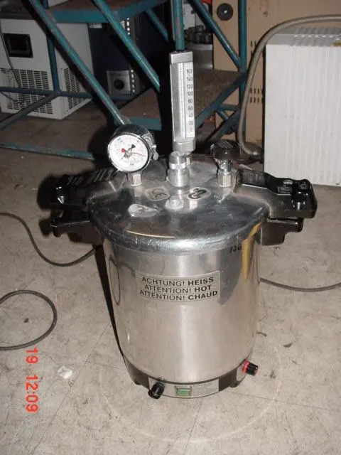 10 L Aluminium Autoclave, Electric