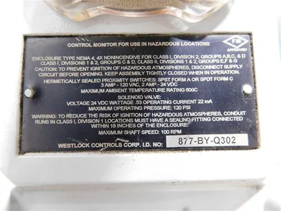 USED WESTLOCK ALUMINUM ENCLOSURE FOR DUAL COIL