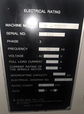 1997 MORI SEIKI SL-150SMC CNC Lathes | Midstate Machinery (8)