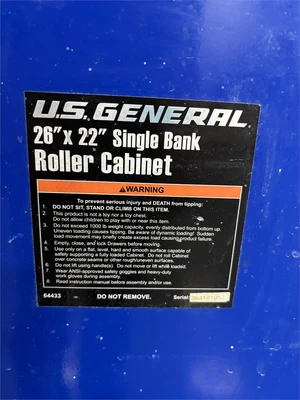 U.S. General Roller Cabinet