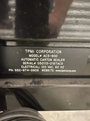 Eastey EZ-TAPER SB-2EX-SEMI Semi-Auto Top and Bottom Case Sealer/Taper 110/120V