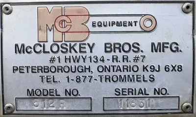 Used 2003 MCCLOSKEY 512R Trommel Screener New Jersey US | Proxy Equipment #1385264