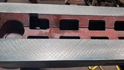WEBSTER & BENNETT Cross Rail Refurbishment SERVICE WORK | T.R. Wigglesworth Machinery Co. (23)