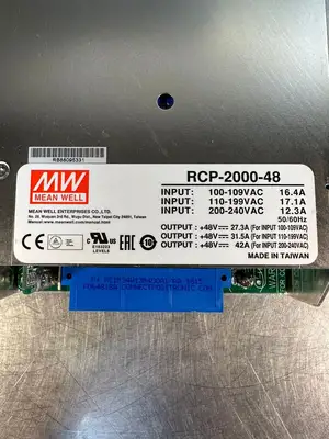 Mean Well RCP-2000-48 Power Supply (9.5.5)