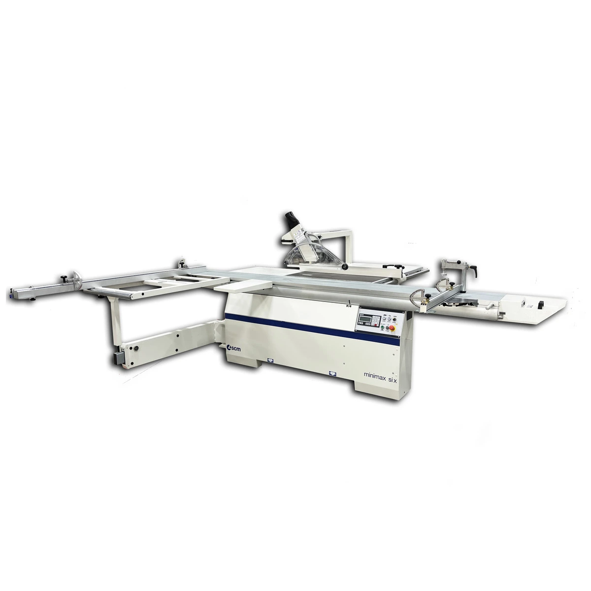 SCM minimax si x Circular saw with ±46° double tilting blade