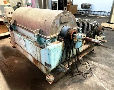 Sharples PM-35,000 Super-D-Canter centrifuge, 316SS.