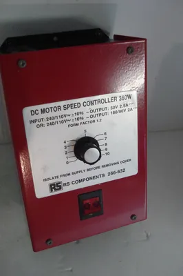 NEW RS 266-632 DC MOTOR SPEED CONTROLLER 360W
