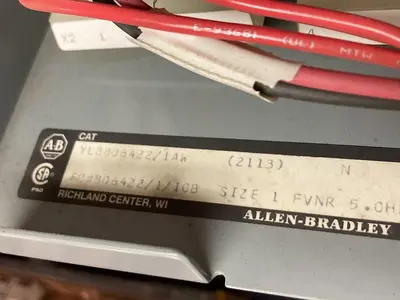 Used ALLEN-BRADLEY YUB806422/1AW Miscellaneous Equipment (Electrical & Power) Ohio US | Surplus Asset Holdings #1210307
