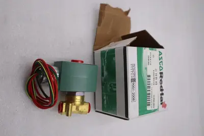 NEW OPEN BOX Asco SC8262H202 120V Ac Solenoid Valve 1/4" Pipe Size STOCK G825A