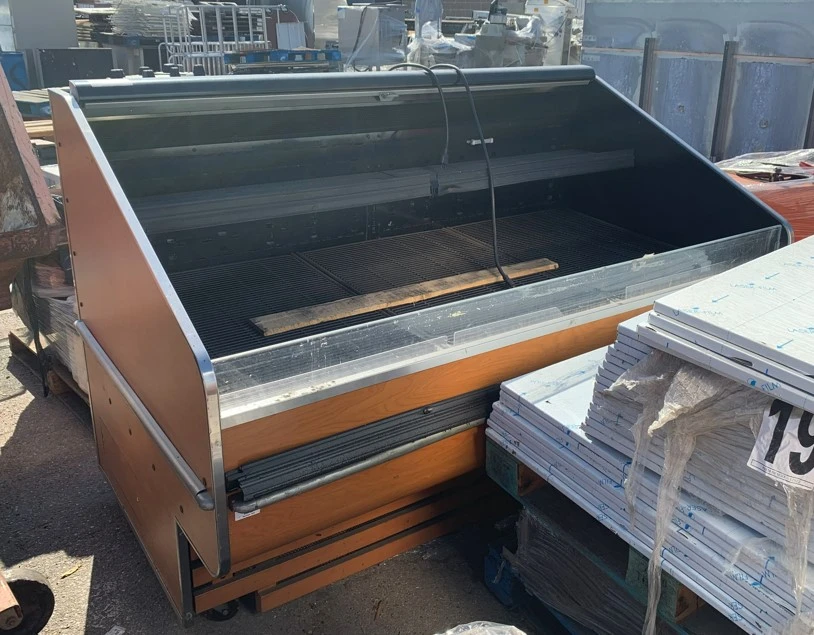 130-0097 Killion PFW-74 Refrigerated Open Display Case