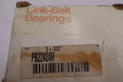 NEW OPEN BOX Rexnord PB22424H Link Belt Pillow Block Bearing 1-1/2" STOCK 2979-C