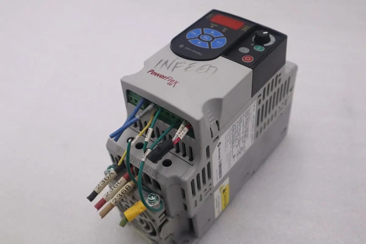 Allen-Bradley 22F-D1P5N103 Power Flex 4M 0.4 kW 0.5 HP AC Drive STOCK B-1382
