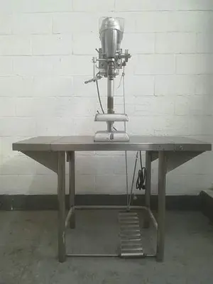 Semiautomatic cap crimper