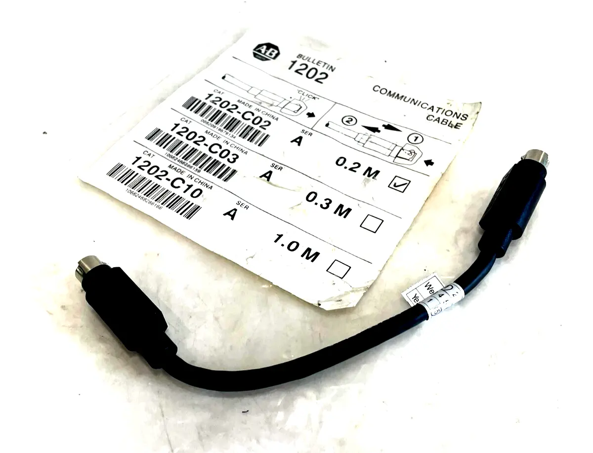 A / B A22105-134-12 COMMUNICATION CABLE SER.A 1202C02 A2210513412 NEW, SURPLUS