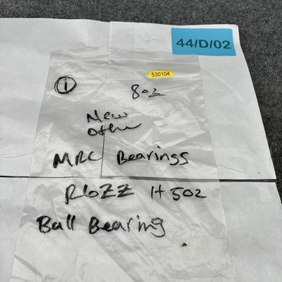 New | in-Stock MRC R6ZZ H502 Bearings California US | Davliegogo LLC #1705546