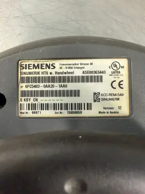 Siemens 6FC5403-0AA20-1AA0 Sinumerik Ht 8 w. Handwheel (4.5.1)