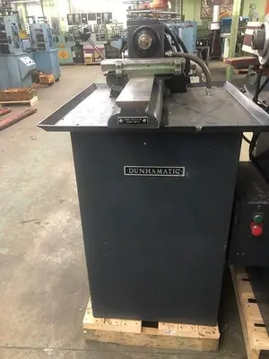 2787-440 DUNHAM SECOND OPERATION LATHE WITH HARDINGE QUICK PRODUCTION CROSSLIDE
