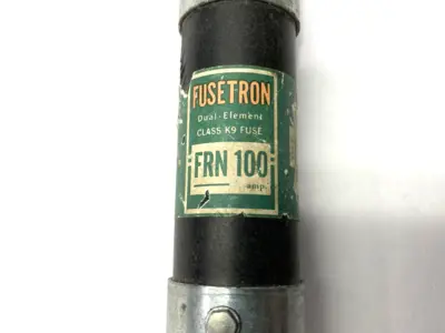 USED BUSSMANN DUAL ELEMENT FUSE CLASS K9 250V 100A