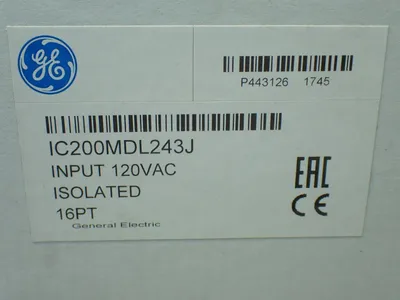 New | in-Stock GE IC200MDL243J Input / Output Modules Ohio US | HGR 24 #751770