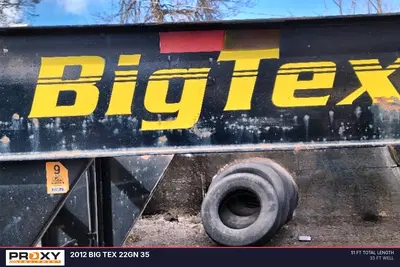 Used 2012 BIG TEX 22GN 35 Flatbed Trailers Colorado US | Proxy Equipment #1377830