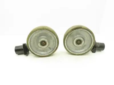 JLG 1001228850 Solid Tire Caster Wheel Off JLG 10MSP Picker Right & Left Set